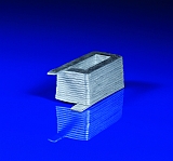 Gegossene Spule hergestellt im Feinguss-Verfahren (Leiterwerkstoff Aluminium, 15 Windungen, Leiterhöhe ca. 1,5 mm).