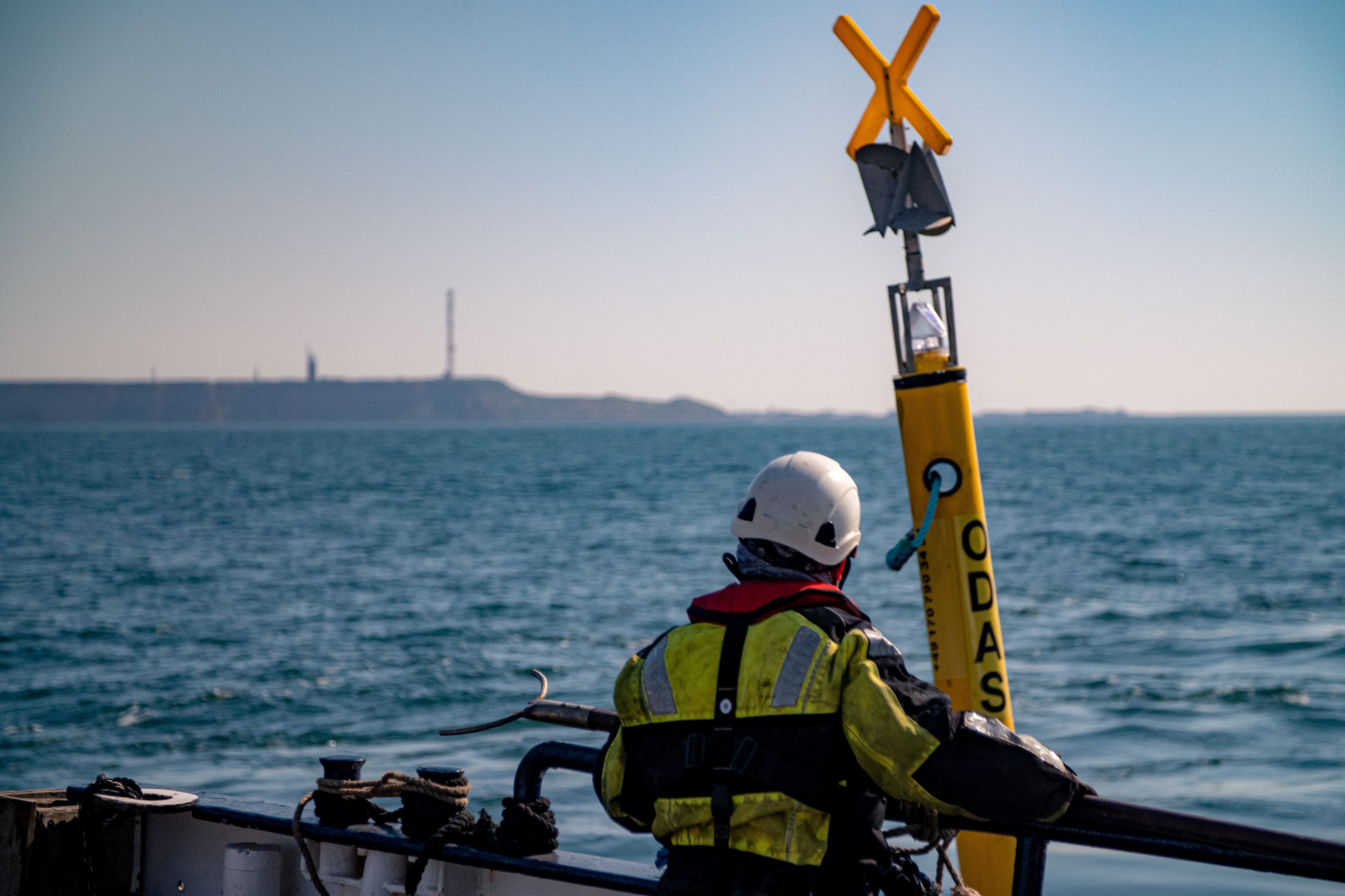 Testzentrum für maritime Technologien nimmt Forschungsareal in der Nordsee vor Helgoland in Betrieb.