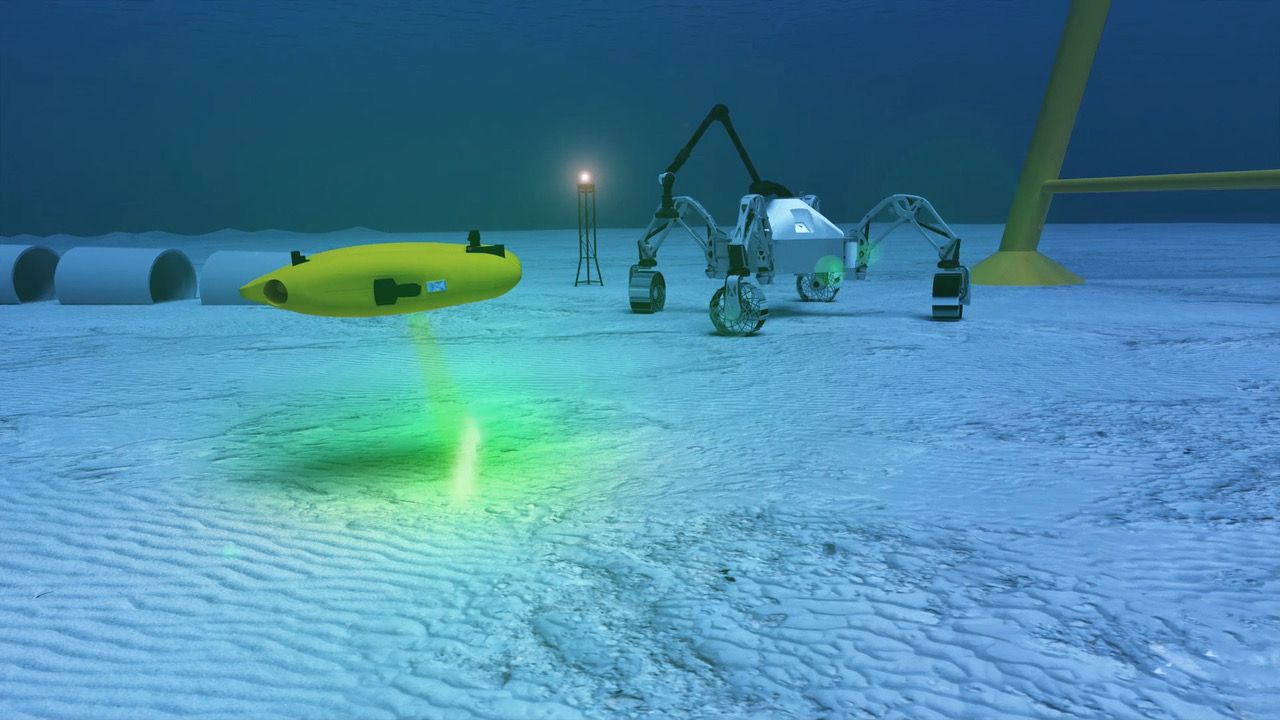 Unterwasserrobotik im Testfeld für maritime Technologien.