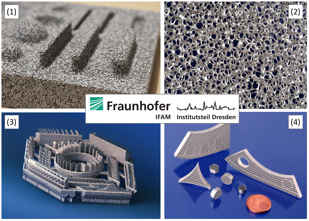 Materialien und Fertigungstechnologien aus dem Portfolio des Fraunhofer IFAM Dresden