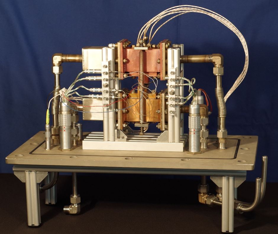 Test rig for the characterization of thermoelectric  modules under application-near conditions
