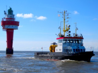 Test facility “Alte Weser” lighthouse.