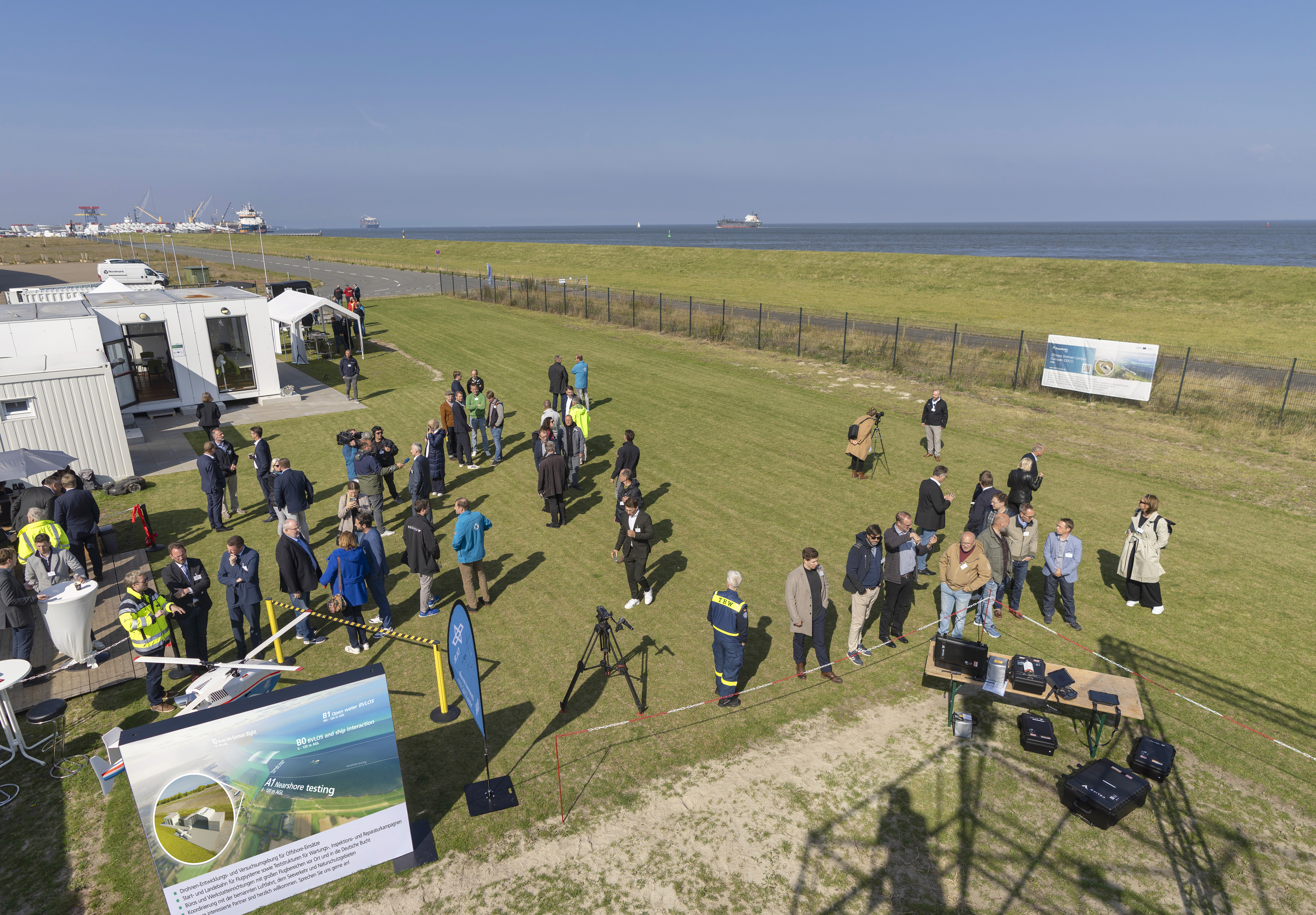 Area of the Offshore Drone Campus Cuxhaven