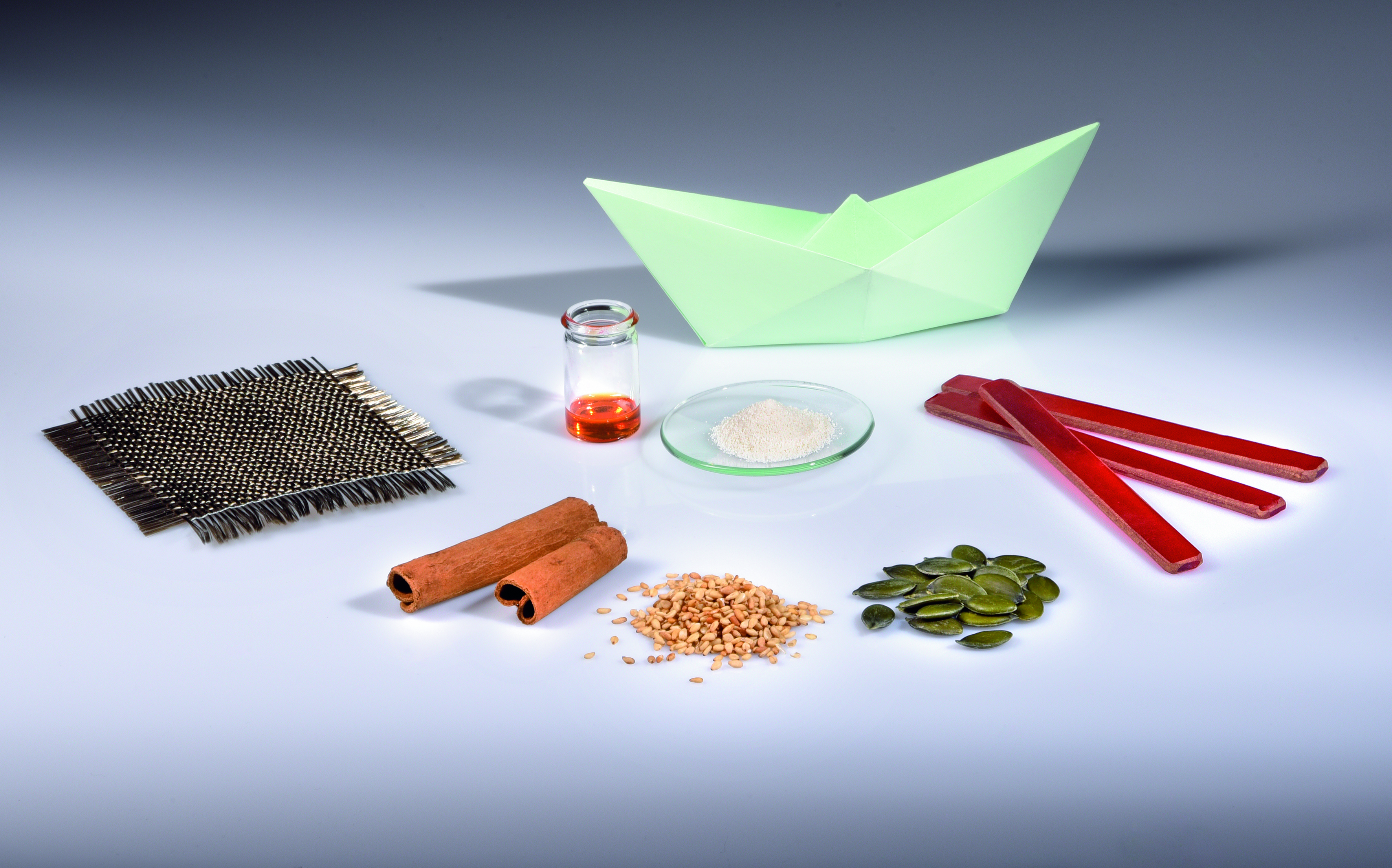Starting materials for the development of fire-resistant and bio-based fiber composites for structural lightweight design in ships
