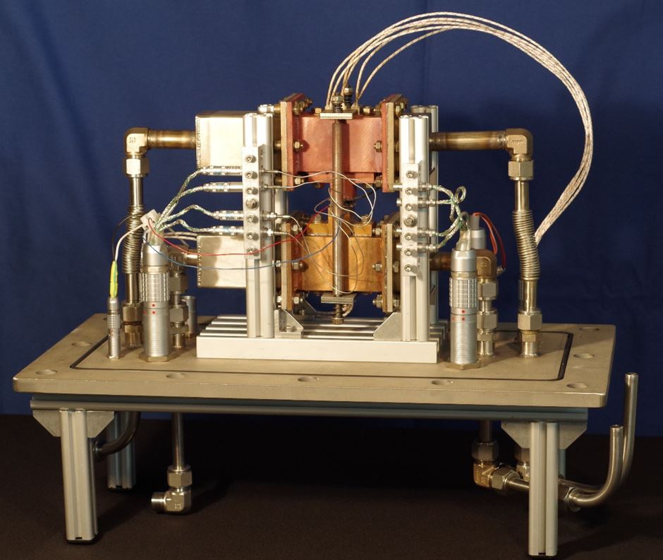 Test rig for the characterization of thermoelectric modules under application-near conditions Test rig for the characterization of thermoelectric modules under application-near conditions