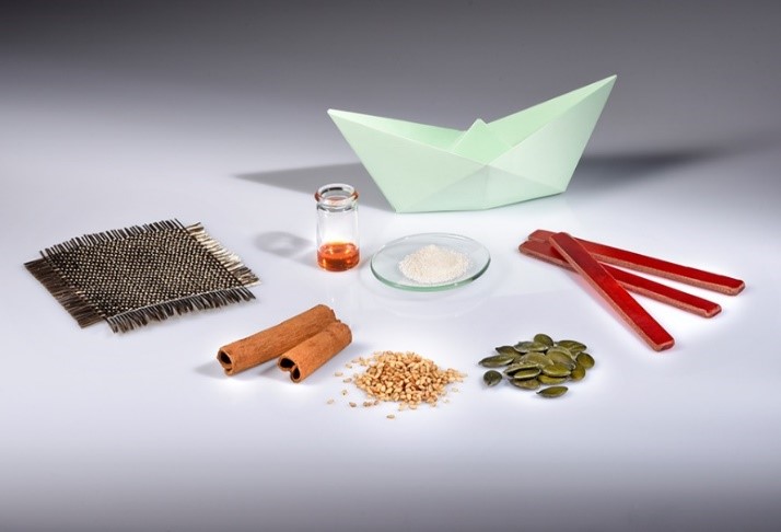 Starting materials for the development of bio-based fiber composites for structural lightweight design in ships