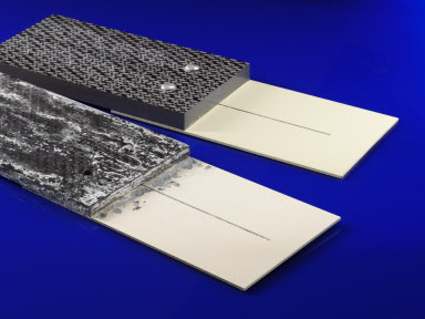 Contact corrosion: CFRP – aluminum. Contact corrosion: CFRP – aluminum.